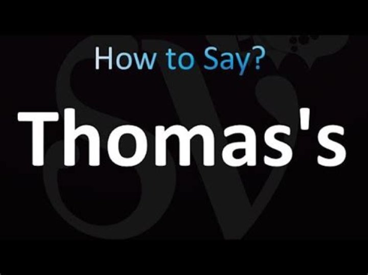 How to spell thomas